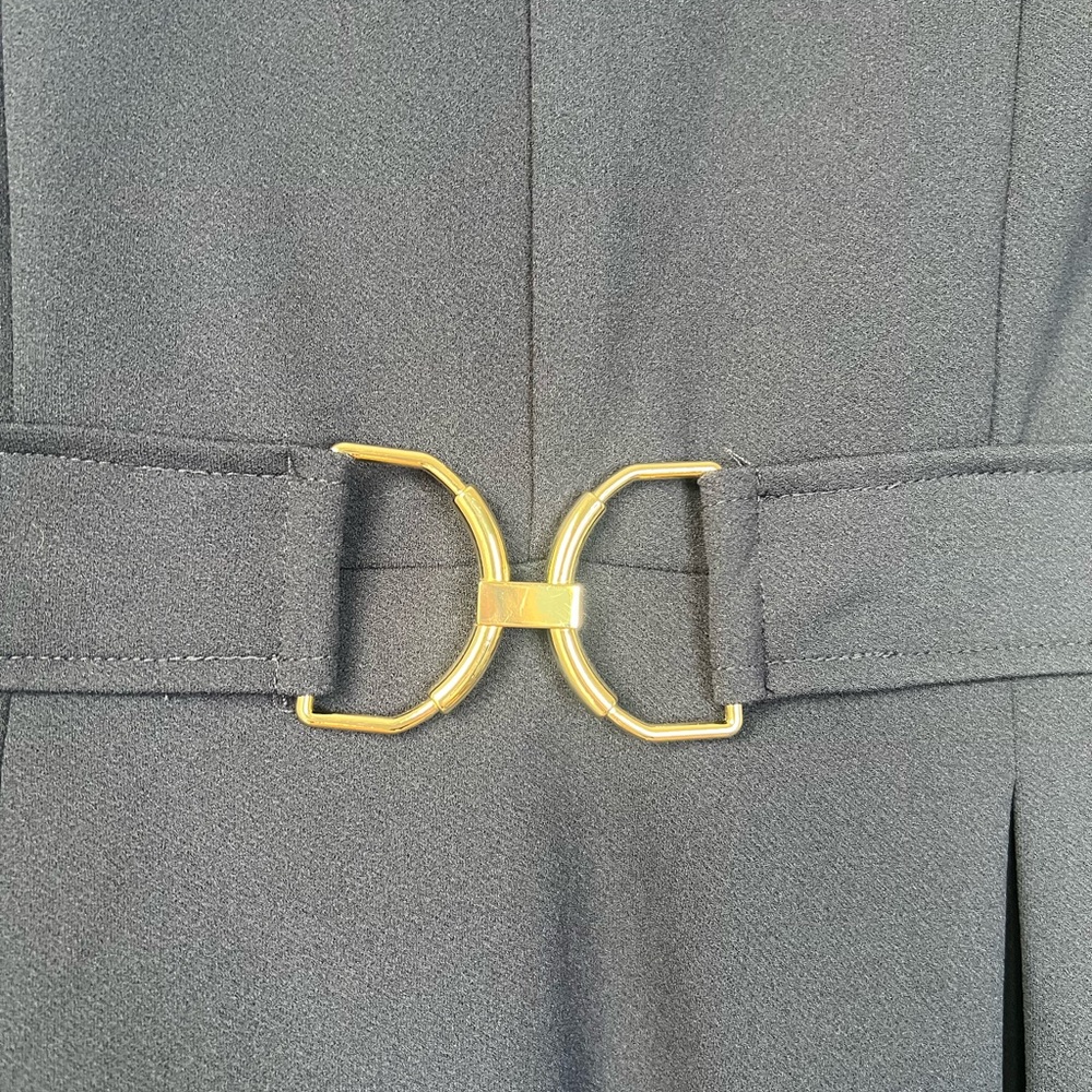 H&M Navy Blue Dress with Belt, S - Picture 2 of 7